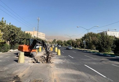 دو پروژه ترافیکی در منطقه ۸ تهران آغاز شد