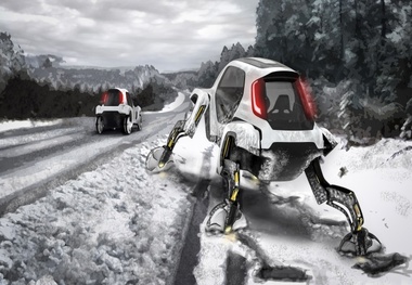 Hyundai unveils walking concept car