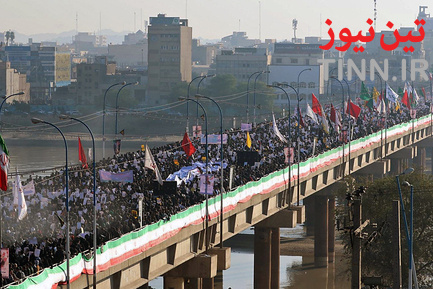 مراسم تشییع پیکر سردار سپهبد شهید حاج قاسم سلیمانی در اهواز