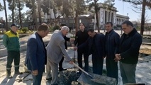 آیین روز درختکاری در راه‌ آهن تهران برگزار شد/راه‌ آهن؛ پیشگام حمل‌ ونقل پاک و توسعه فضای سبز