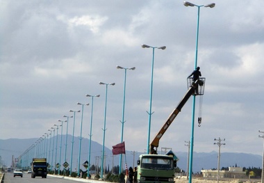 ۲۲ کیلومتر از راه‌های مازندران پارسال روشن شد
