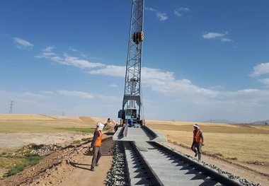پیشرفت ۹۵ درصدی راه آهن اردبیل- میانه و ۸۶ درصدی خط ریلی چابهار- زاهدان