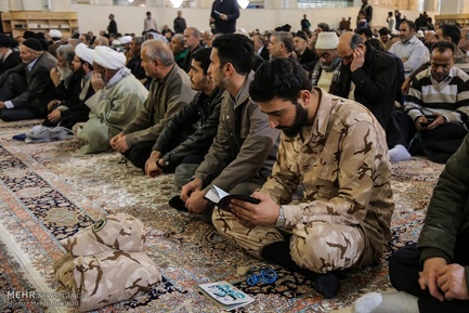 بزرگداشت جانباختگان نفتکش سانچی در قم 