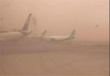 پرواز های مسیر آبادان تهران و به عکس لغو شد