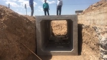 احداث پل باکسی یک دهانه 2 متری در شهرستان خواف