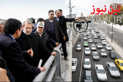 افتتاح پل طبقاتی صدر(1392)