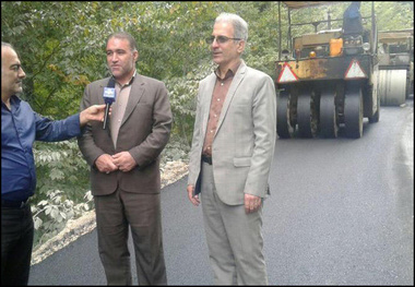 بهره‌برداری از آسفالت محور روستایی کردکوی – درازنو