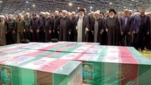 وداع با رئیس‌جمهور و همراهان شهیدش در تهران