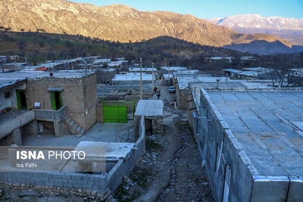 روستایی در دامنه زاگرس1
