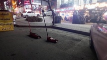 اقدام غیرقانونی آپاراتی ها و لاستیک فروش ها در اختصاصی سازی خیابان ها
