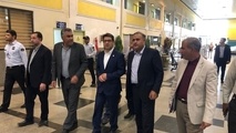 بازدید مدیرعامل سازمان بنادر و دریانوردی از بندر شهید باهنر 
