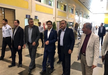 بازدید مدیرعامل سازمان بنادر و دریانوردی از بندر شهید باهنر 
