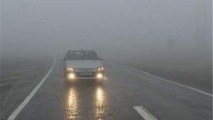 مه‌گرفتگی در گردنه‌های استان آذربایجان‌غربی