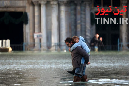 بالا آمدن سطح آب در ونیز
