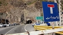 ساعت شروع محدودیت ترافیکی در جاده چالوس اعلام شد
