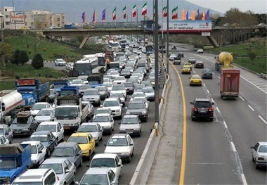 آغاز تعریض پرترافیک‌ ترین نقطه آزادراه کرج-تهران