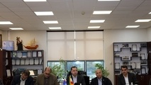 جلسه سازمان بنادر جهت بررسی و رفع مشکلات سرمایه‌گذاری و عملیات بندری در بندر امیرآباد
