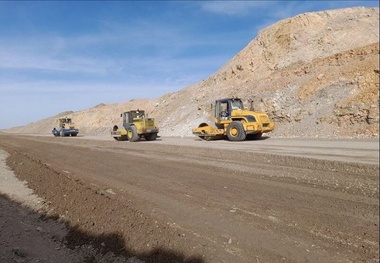 عملیات اجرایی باند دوم محور ریگان نرماشیر آغاز شد 