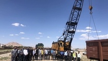 برگزاری مانور ریلی در ایستگاه شاهرود