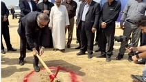 کلنگ عملیات اجرایی بزرگراه بعثت در قشم زمین زده شد