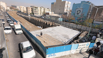 فرونشست علت مسدود شدن بلوار شهید اکبری در طرشت
