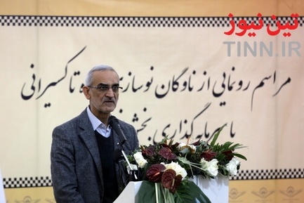 مراسم رونمایی از ناوگان نوسازی شده تاکسیرانی