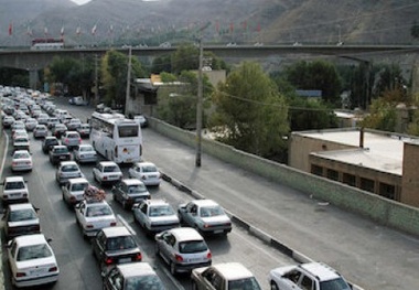 بارترافیکی سنگین در محورهای کشور 
