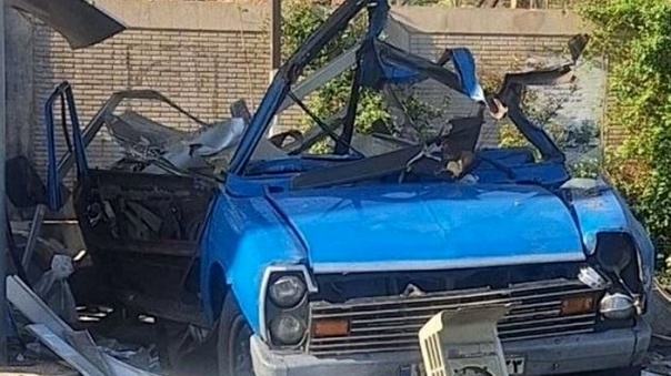 انفجار نیسان در جایگاه سوخت‌ تهرانپارس