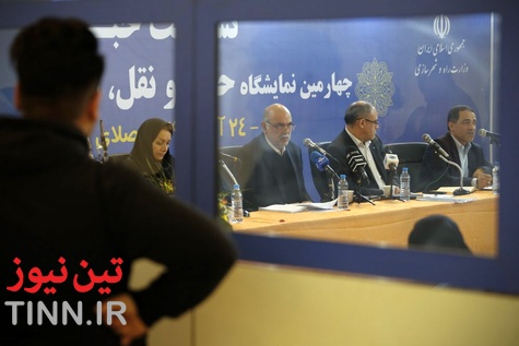 نشست خبری مسئولان حمل‌ونقل هوایی کشور در نمایشگاه حمل‌و‌نقل  