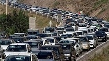 ترافیک سنگین در هراز و چالوس/ بارش باران در اردبیل