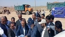 عملیات اجرایی ساخت ۳۳ کیلومتر باند دوم در محور زاهدان خاش 
