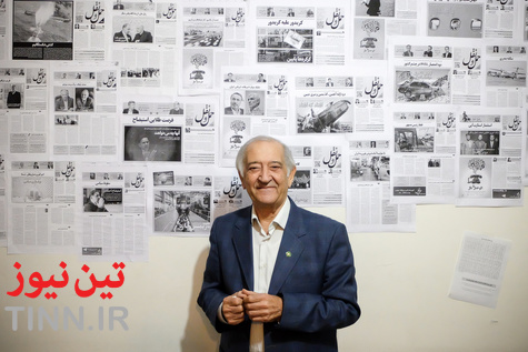 حضور مسعود تهرانچی در تحریریه تین‌نیوز