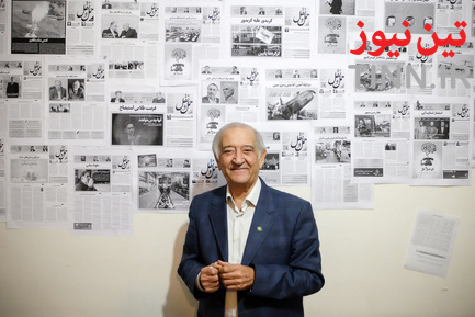 حضور مسعود تهرانچی در تحریریه تین‌نیوز