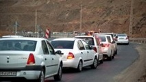  ترافیک سنگین درجاد کرج -چالوس و آزادراه تهران- کرج- قزوین