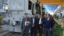 گزارش تصویری / بازدید مدیرعامل گروه توسعه ترابر ایرانیان از کارخانه ایریکو