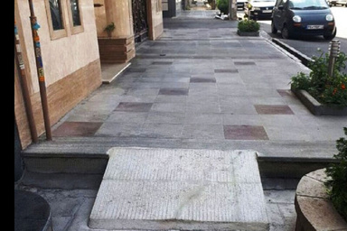 معابر خاش برای معلولان مناسبسازی شده است