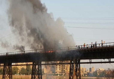 
قدیمی‌ترین پل اهواز چرا آتش گرفت؟
