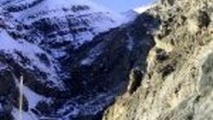 انسداد جاده هراز به دلیل بارش برف