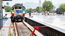 روایت تصویری از اولین قطار ترانزیتی قزاقستان به ترکیه از مسیر ایران 
