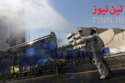 عملیات گندزدایی زدایی و ضدعفونی معابر اصلی و فرعی خیابان ولیعصر‎(عج)