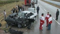 تصادف در جاده داودآباد به اراک ۳ کشته برجای گذاشت