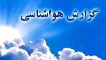 
ورود سامانه بارشی به کشور در هفته اخیر/ افزایش نسبی دما در بیشتر مناطق کشور