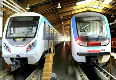 آغاز فعالیت دومین قطار ملی مترو در شبکه متروی تهران 