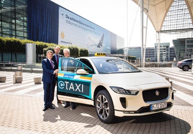 The Electric Jaguar I-Pace is Germany's Newest Taxi