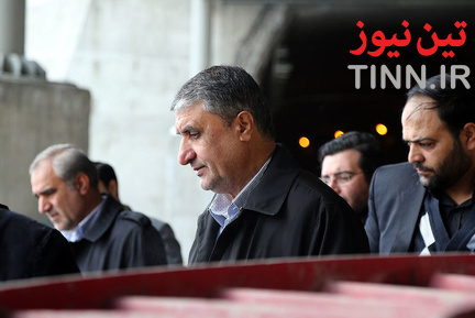 بازدید وزیر راه و شهرسازی از منطقه یک آزادراه تهران - شمال