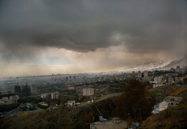 باران حریف آلودگی هوای تهران نشد