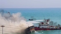 آزمون موفق و مجدد شناور آتشخوار بندرکنگان در سال‌روز وقوع حادثه
