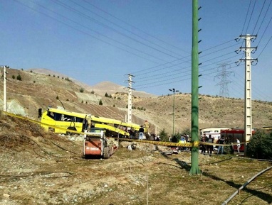 واژگونی اتوبوس در علوم تحقیقات