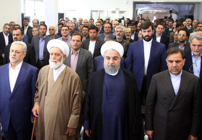 افتتاح خط آهن تهران – همدان