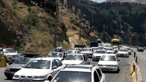 ترافیک سنگین صبحگاهی در جاده کندوان